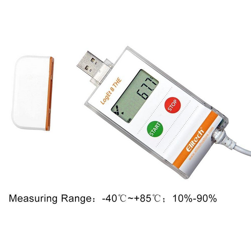 LogEt 8 THE Multi-use PDF Temperature and Humidity Data Logger