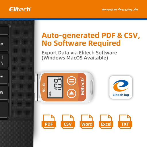 RC-5+ Multi-use USB Temperature Data Logger